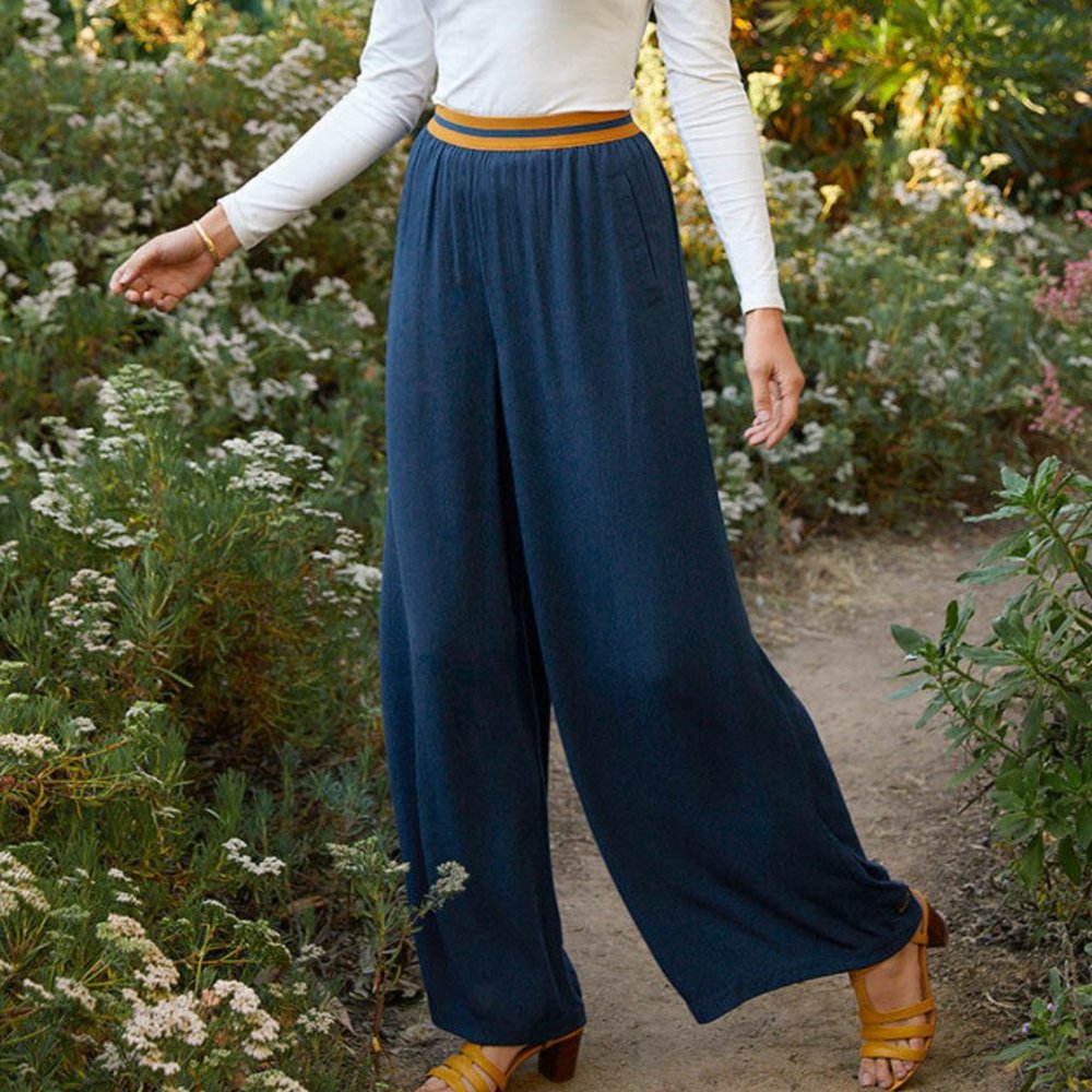 Matilda Jane Moments with you Try Something New Wide Leg Pants size XS-Small NEW